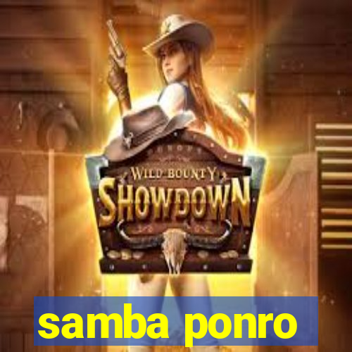 samba ponro